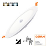 HLW LED LED Downlight Slim Inbouw - PIR Bewegingssensor & Dag en Nacht Sensor, OSRAM LEDs