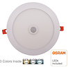HLW LED LED Downlight Slim Inbouw - PIR Bewegingssensor & Dag en Nacht Sensor, OSRAM LEDs