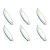 LED Downlight Slim 6 Pack - Inbouw 3W Dimbaar Natuurlijk Wit