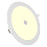 HLW LED Inbouw LED Downlight Slim 12W met PIR Bewegingssensor, Warm Wit 2700K–3000K HLW LED Inbouw LED Downlight Slim 12W met PIR Bewegingssensor, Warm Wit 2700K–3000K