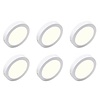LED Downlight 6 Pack - Opbouw LED Lamp 18W Natuurlijk Wit LED Downlight 6 Pack - Opbouw LED Lamp 18W Natuurlijk Wit