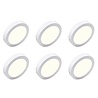 HLW LED Opbouw LED Downlight 6 Pack 18W - Ronde LED Lamp Ø225mm Natuurlijk Wit HLW LED Opbouw LED Downlight 6 Pack 18W - Ronde LED Lamp Ø225mm Natuurlijk Wit