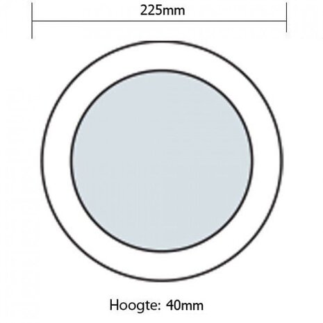 HLW LED Opbouw LED Downlight 6 Pack 18W - Ronde LED Lamp Ø225mm Natuurlijk Wit HLW LED Opbouw LED Downlight 6 Pack 18W - Ronde LED Lamp Ø225mm Natuurlijk Wit