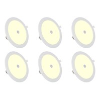 LED Downlight Inbouw 12W Met Sensor - Warm Wit 2700K-3000K