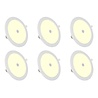 HLW LED LED Downlight Inbouw Rond 12W Met Sensor - Warm Wit 2700K-3000K, 6 Pack HLW LED LED Downlight Inbouw Rond 12W Met Sensor - Warm Wit 2700K-3000K, 6 Pack