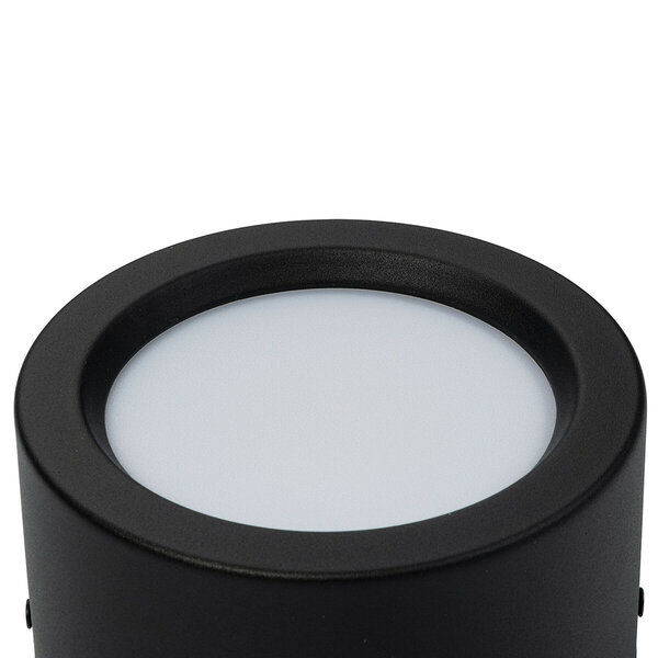 HLW LED LED Downlight 6 Pack - Opbouw LED Lamp 10W Natuurlijk Wit 4200K Mat Zwart Ø140mm HLW LED LED Downlight 6 Pack - Opbouw LED Lamp 10W Natuurlijk Wit 4200K Mat Zwart Ø140mm