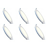 LED Downlight Slim 6 Pack - Inbouw Rond 12W Natuurlijk Wit LED Downlight Slim 6 Pack - Inbouw Rond 12W Natuurlijk Wit