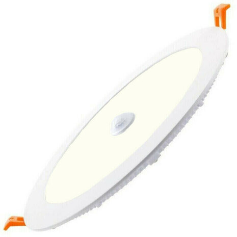 HLW LED Inbouw LED Downlight Slim 22W Met 360° PIR Sensor - Natuurlijk Neutraal Wit Licht HLW LED Inbouw LED Downlight Slim 22W Met 360° PIR Sensor - Natuurlijk Neutraal Wit Licht