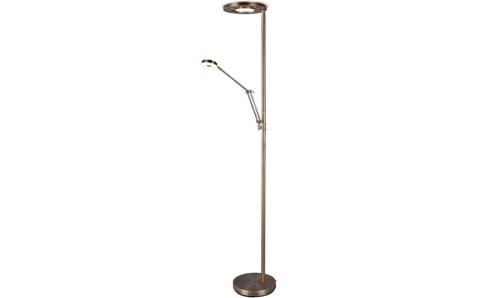HLW LED Dimbare LED Vloerlamp 38W - Oud Bronzen Design HLW LED Dimbare LED Vloerlamp 38W - Oud Bronzen Design