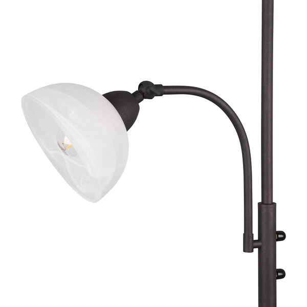 HLW LED LED Vloerlamp Trion City - Metalen 2-lichts vloerlamp met E27 & E14 fitting