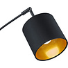 HLW LED LED Vloerlamp Trion Torry - Mat Zwart & Gouden Vloerlamp - 5-lichts - 28W LED