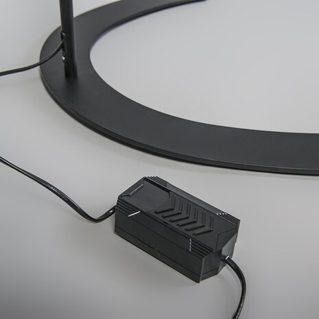 HLW LED Dimbare LED Vloerlamp Trion Shio 18W - Warm Wit 2700K–3000K, Mat Zwart Aluminium