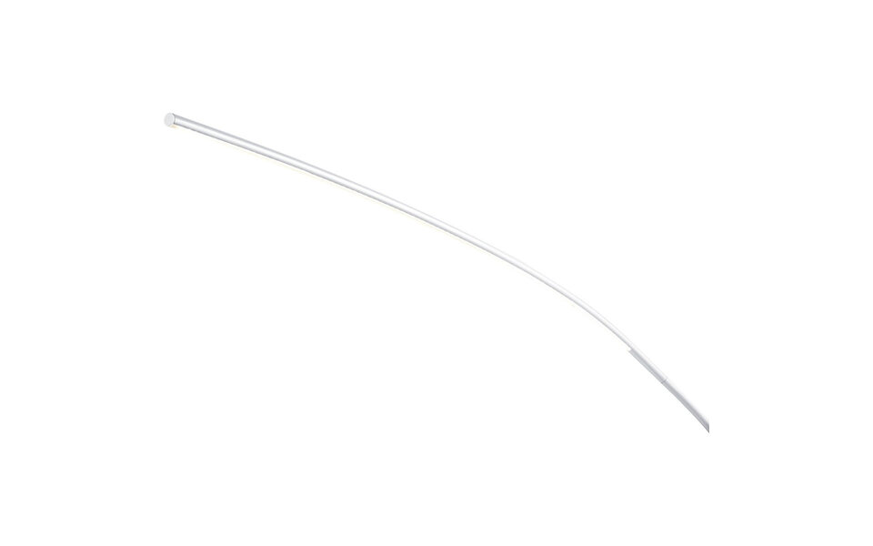 HLW LED Dimbare LED Vloerlamp 18W - Warm Wit 2700K–3000K - Mat Wit Aluminium