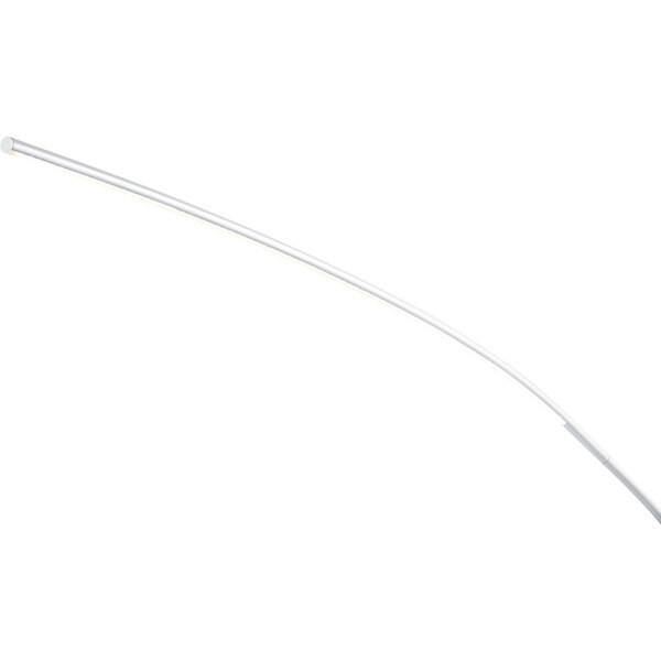 HLW LED Dimbare LED Vloerlamp 18W - Warm Wit 2700K–3000K - Mat Wit Aluminium