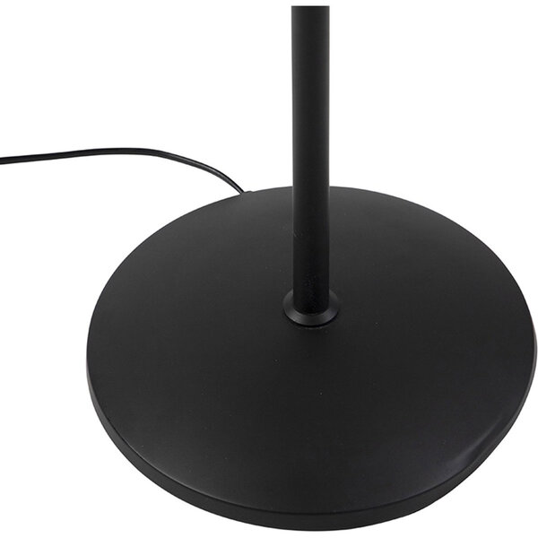 HLW LED LED Vloerlamp Dimbaar 8W - Warm Wit 2700K–3000K - Zwarte & Witte Vloerlamp