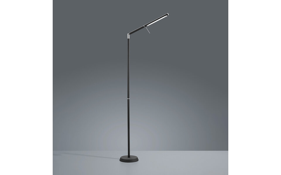 HLW LED LED Vloerlamp 6W Dimbaar - Mat Zwart & Wit, Warm Wit 2700K–3000K, Modern Design HLW LED LED Vloerlamp 6W Dimbaar - Mat Zwart & Wit, Warm Wit 2700K–3000K, Modern Design