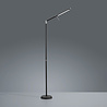HLW LED LED Vloerlamp 6W Dimbaar - Mat Zwart & Wit, Warm Wit 2700K–3000K, Modern Design