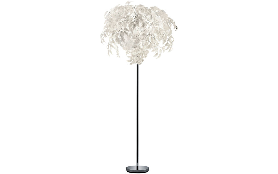 HLW LED LED Vloerlamp Trion Lovy - 3-lichts Rond Glans Chroom | E14 Fitting