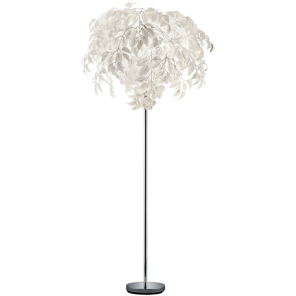 HLW LED LED Vloerlamp Trion Lovy - 3-lichts Rond Glans Chroom | E14 Fitting