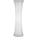 Stijlvolle LED Vloerlamp Trion Grivon met dubbele E27 fitting, mat wit en aluminium Stijlvolle LED Vloerlamp Trion Grivon met dubbele E27 fitting, mat wit en aluminium