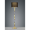 HLW LED Stijlvolle LED Vloerlamp Trion Ninda - Witte & Gouden uitvoering, Warm Wit 2700K–3000K, 14W