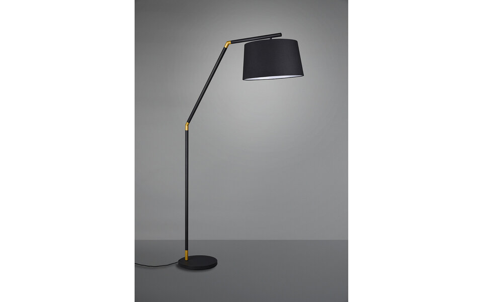 HLW LED Moderne LED Vloerlamp Trion Tryca - Mat Zwart Aluminium, E27 Fitting HLW LED Moderne LED Vloerlamp Trion Tryca - Mat Zwart Aluminium, E27 Fitting