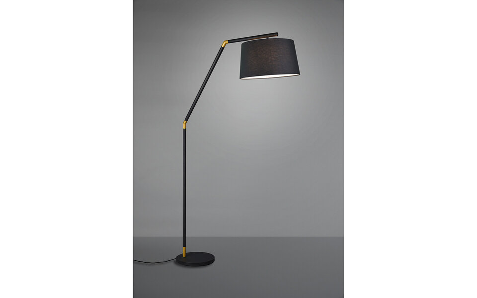 HLW LED Moderne LED Vloerlamp Trion Tryca - Mat Zwart Aluminium, E27 Fitting HLW LED Moderne LED Vloerlamp Trion Tryca - Mat Zwart Aluminium, E27 Fitting