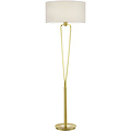LED Vloerlamp Trion Hilton - Gouden Vloerlamp met E27 Fitting en Aluminium LED Vloerlamp Trion Hilton - Gouden Vloerlamp met E27 Fitting en Aluminium