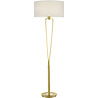 HLW LED LED Vloerlamp Trion Hilton - Gouden Vloerlamp met E27 Fitting en Aluminium