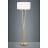 HLW LED LED Vloerlamp Trion Hilton - Gouden Vloerlamp met E27 Fitting en Aluminium