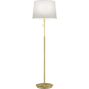 LED Vloerlamp Trion Dyon - Mat Gouden Vloerlamp met E27