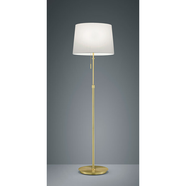 HLW LED LED Vloerlamp Trion Dyon - Mat Gouden Vloerlamp met 3 E27 Fittingen