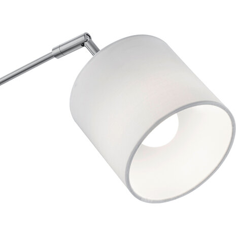 HLW LED LED Vloerlamp Trion Torry - 5-lichts met 28W LED, Mat Nikkel & Aluminium