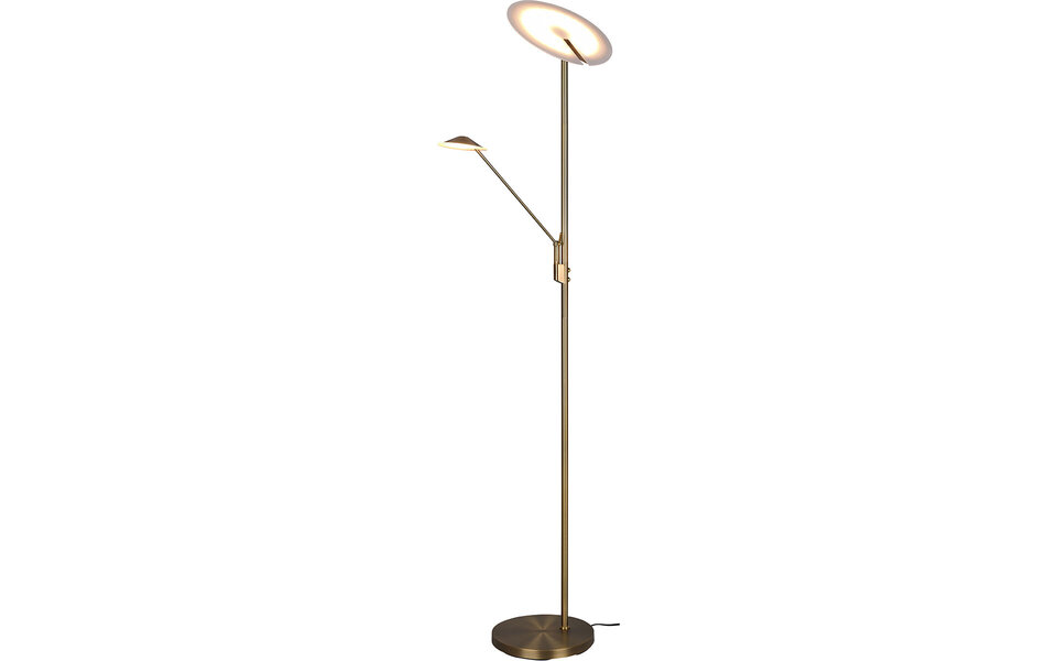 HLW LED Bronzen Dimbare LED Vloerlamp 5W - Stijlvol & Energiezuinig Design
