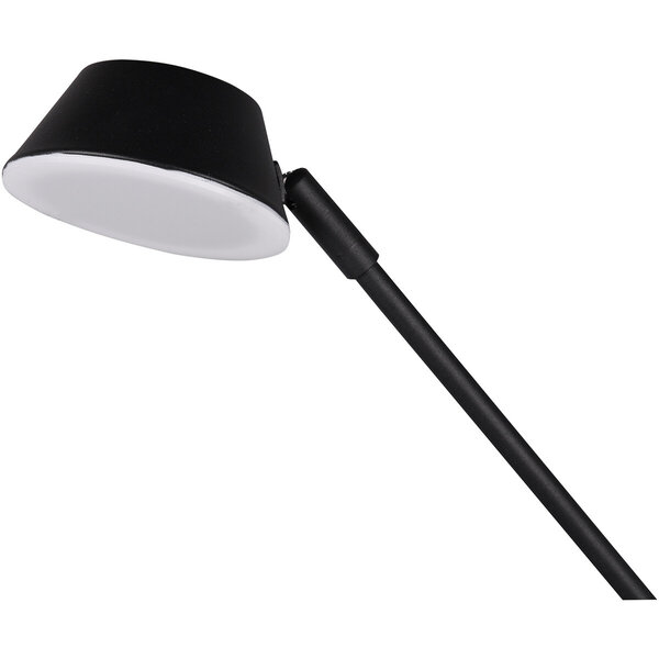 HLW LED LED Vloerlamp Dimbaar | Zwarte & Witte Vloerlamp | Warm Wit 2700K-3000K - 5W LED