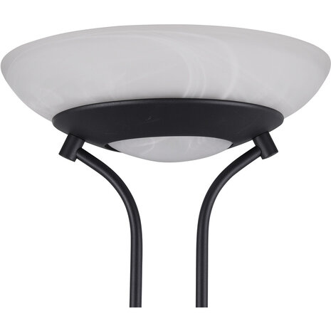 HLW LED Dimbare LED Vloerlamp Trion Orsan - 31W, Warm Wit 3000K, Mat Zwart Aluminium HLW LED Dimbare LED Vloerlamp Trion Orsan - 31W, Warm Wit 3000K, Mat Zwart Aluminium