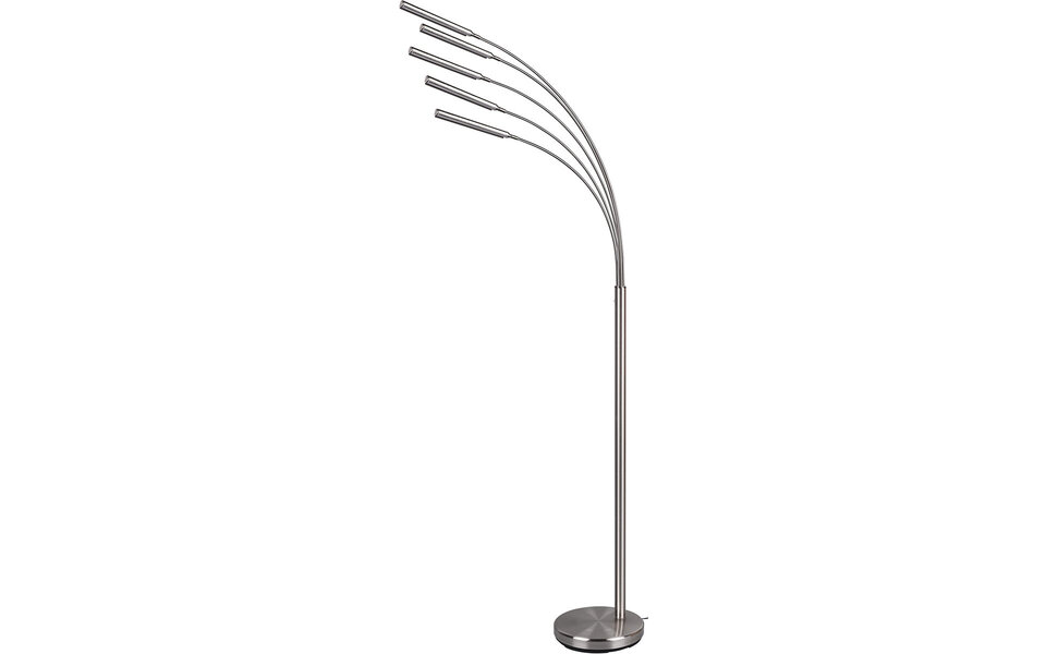 HLW LED Dimbare LED Vloerlamp Trion Deer - 15W, Warm Wit 2700K–3000K, Mat Nikkel HLW LED Dimbare LED Vloerlamp Trion Deer - 15W, Warm Wit 2700K–3000K, Mat Nikkel