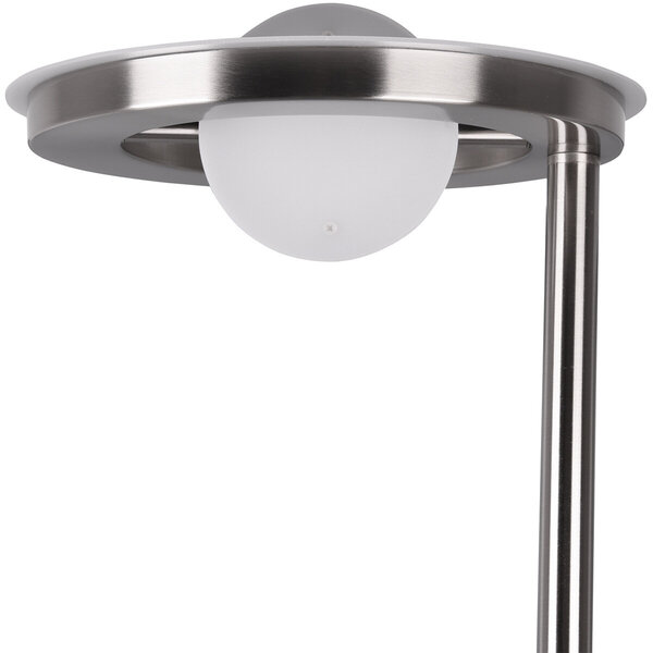 HLW LED LED Vloerlamp 38W - Dimbaar, Verstelbaar & Mat Nikkel Design