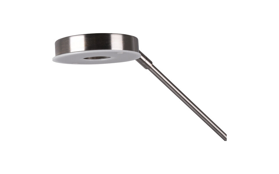 HLW LED LED Vloerlamp 38W - Dimbaar, Verstelbaar & Mat Nikkel Design