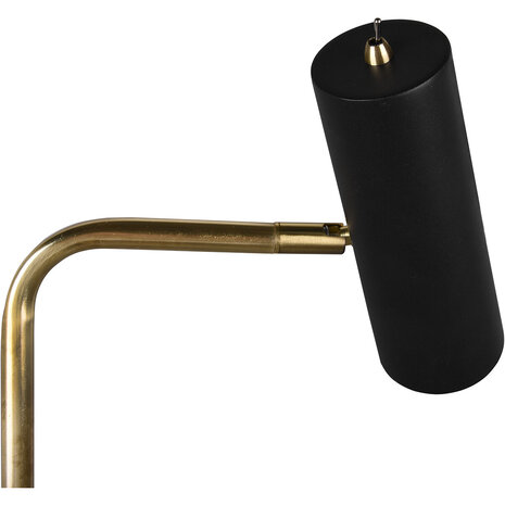 HLW LED LED Vloerlamp Trion Milona - Zwarte & Gouden Vloerlamp met GU10 Fitting HLW LED LED Vloerlamp Trion Milona - Zwarte & Gouden Vloerlamp met GU10 Fitting