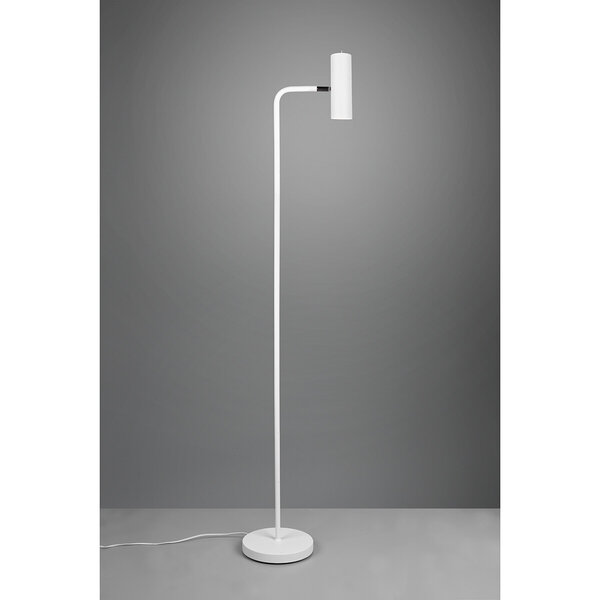 HLW LED LED Vloerlamp Trion Milona - Witte Vloerlamp met GU10 Fitting, Aluminium HLW LED LED Vloerlamp Trion Milona - Witte Vloerlamp met GU10 Fitting, Aluminium