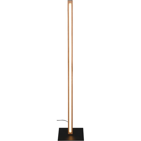 HLW LED Houten LED Vloerlamp Trion Bulloni - Warm Wit 2700K–3000K, 20W, Beam Angle Verstelbaar