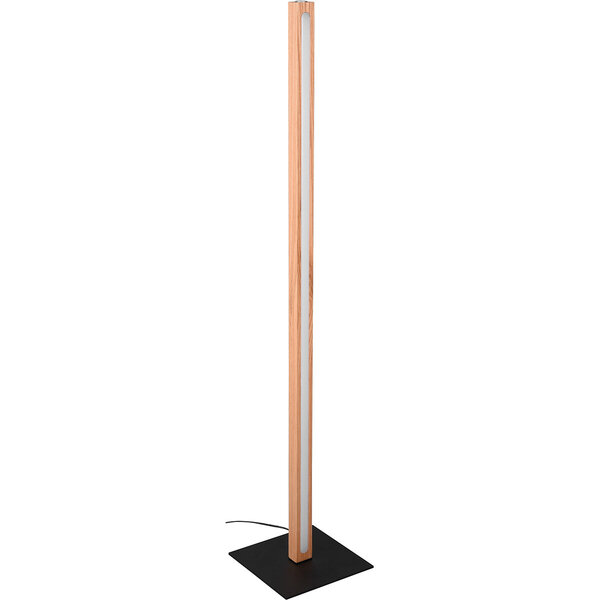 HLW LED Houten LED Vloerlamp Trion Bulloni - Warm Wit 2700K–3000K, 20W, Beam Angle Verstelbaar