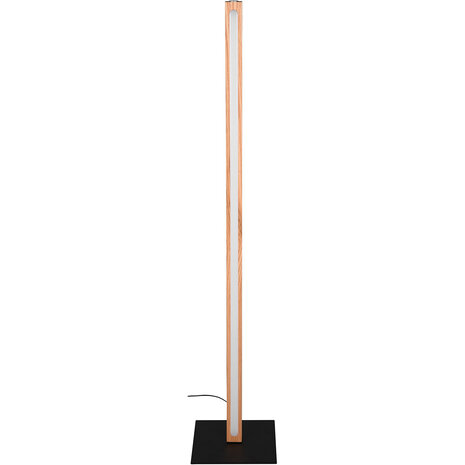 HLW LED Houten LED Vloerlamp Trion Bulloni - Warm Wit 2700K–3000K, 20W, Beam Angle Verstelbaar