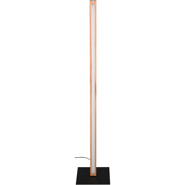 HLW LED Houten LED Vloerlamp Trion Bulloni - Warm Wit 2700K–3000K, 20W, Beam Angle Verstelbaar