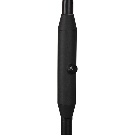 HLW LED LED Vloerlamp 12W Dimbaar - Zwarte Trion Monzino Met Aanpasbare Kleur