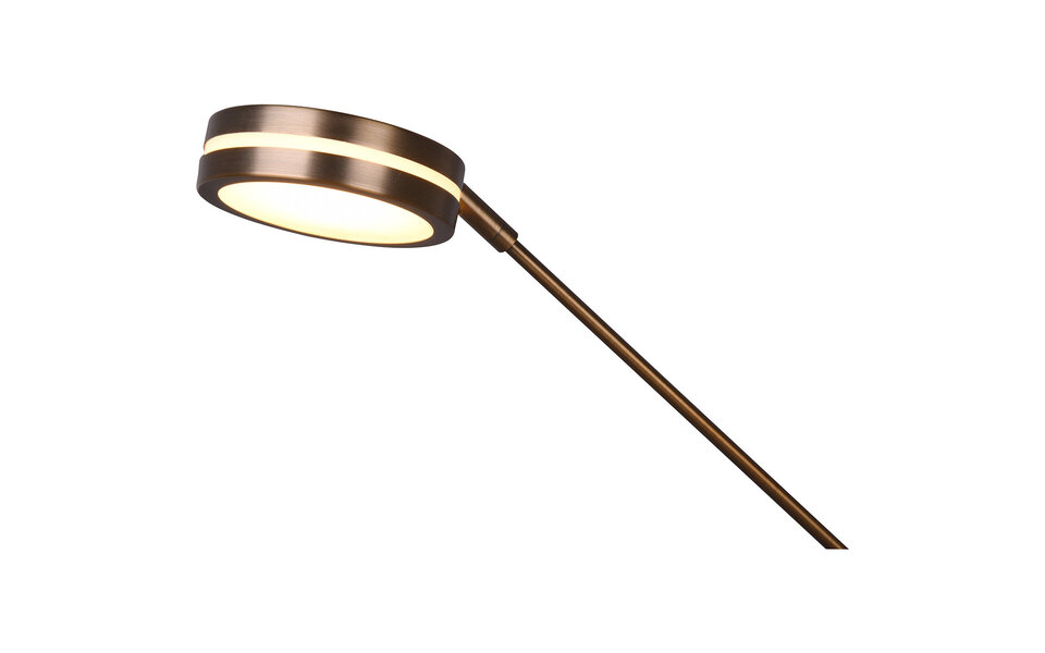 HLW LED LED Vloerlamp Dimbaar 5W - Bronzen Vloerlamp met Aanpasbare Kleur HLW LED LED Vloerlamp Dimbaar 5W - Bronzen Vloerlamp met Aanpasbare Kleur