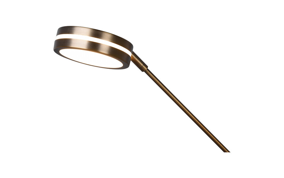 HLW LED LED Vloerlamp Dimbaar 5W - Bronzen Vloerlamp met Aanpasbare Kleur HLW LED LED Vloerlamp Dimbaar 5W - Bronzen Vloerlamp met Aanpasbare Kleur