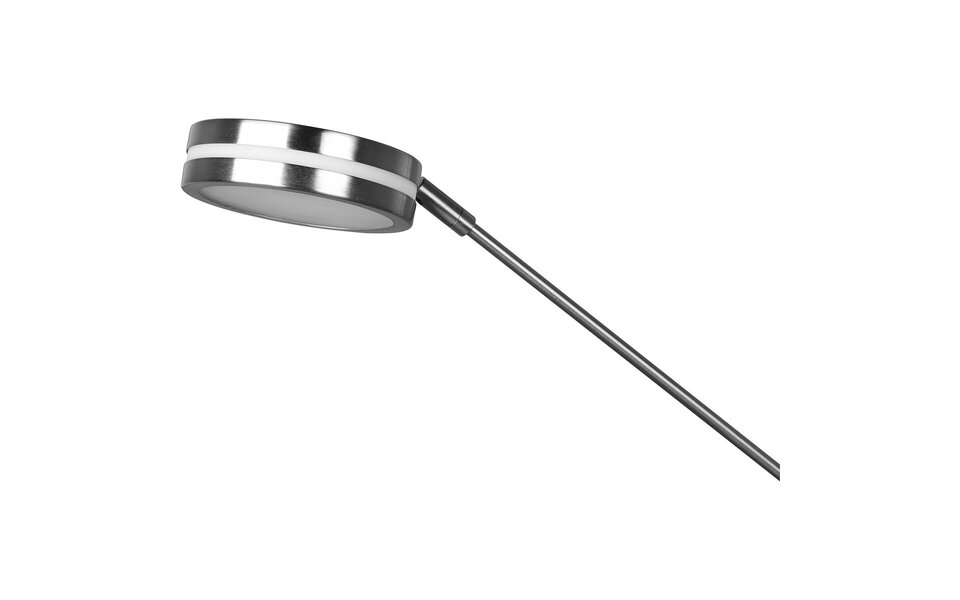 HLW LED LED Vloerlamp 5W - Dimbaar, Aanpasbare Kleur & Mat Nikkel Design