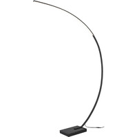 Dimbare LED Vloerlamp Trion Bango - 18W Warm Wit Mat Zwart